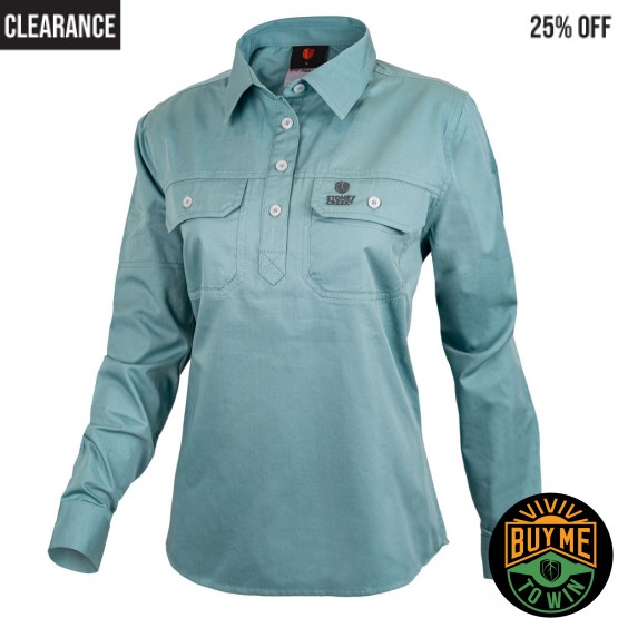 Women's Done & Dusted Shirt - Nile Blue